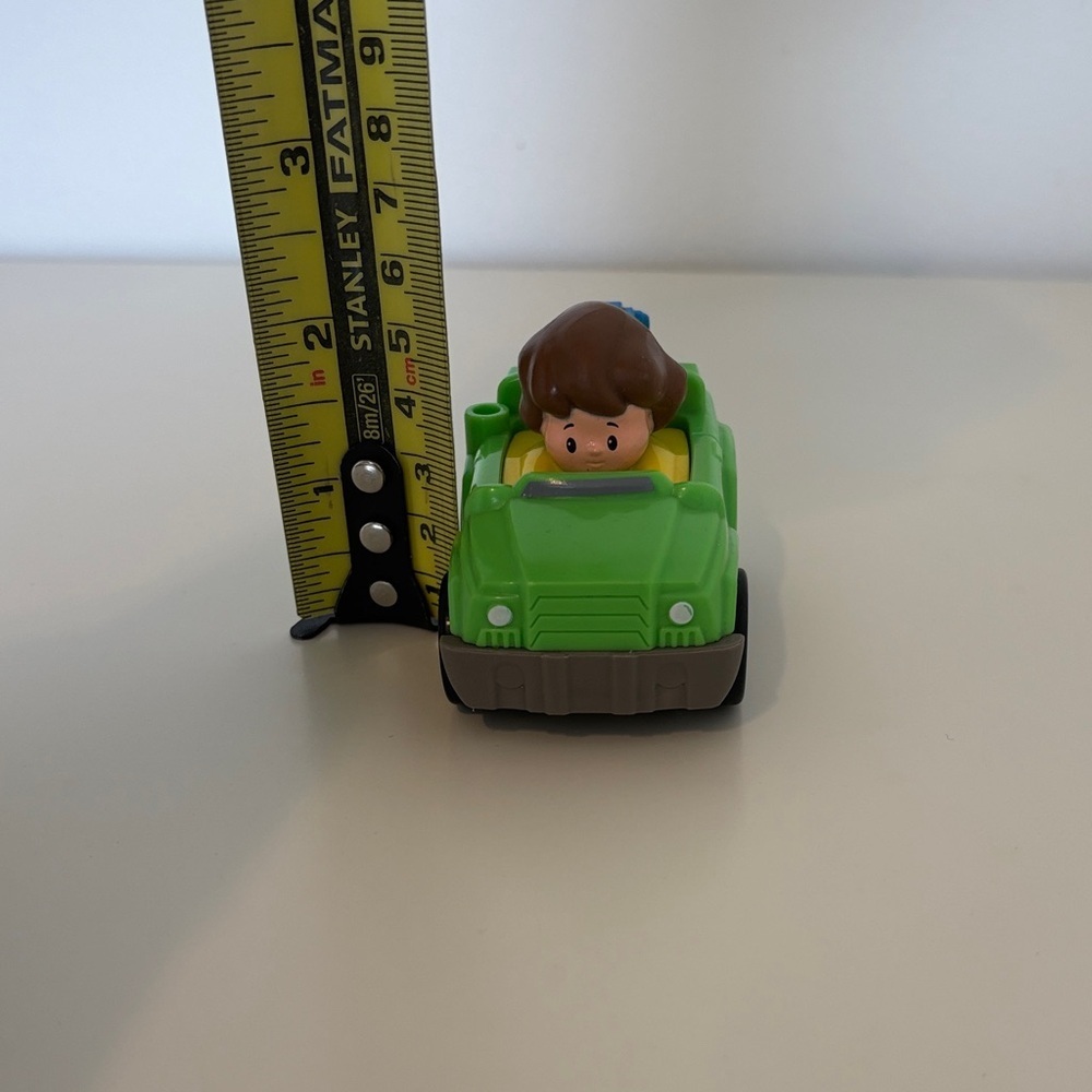 Fisher Price little people 2014 green coupe car - Picture 5 of 5